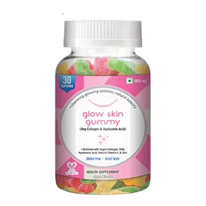 Glow Skin Gummy (Veg Collagen & Hyaluronic Acid)